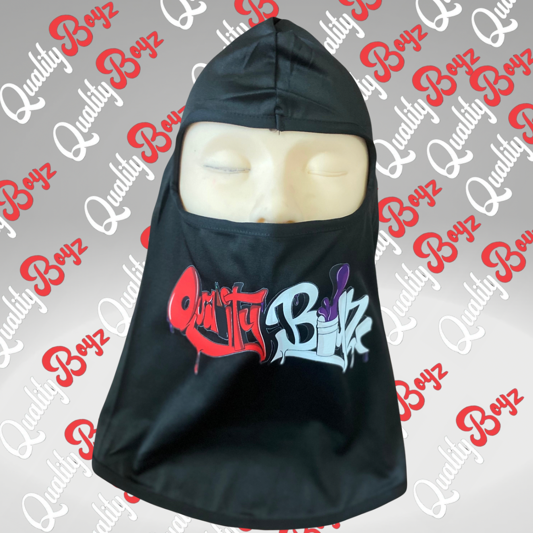 Black (Graffiti QB) Ski-Mask